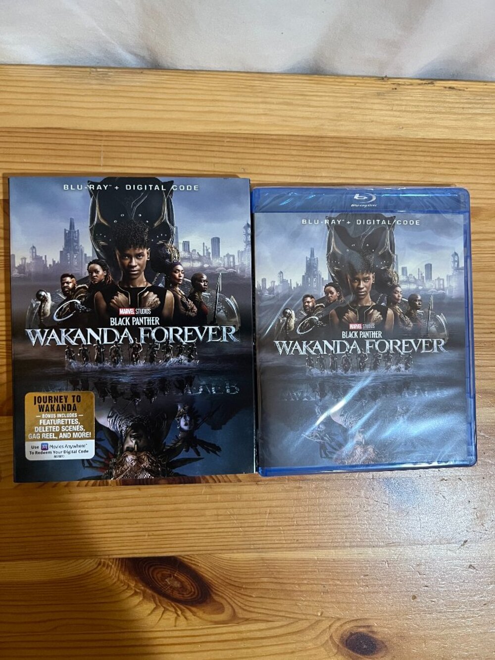 Black Panther: Wakanda Forever (Blu-ray, 2022) Brand New Sealed With Slipcover $